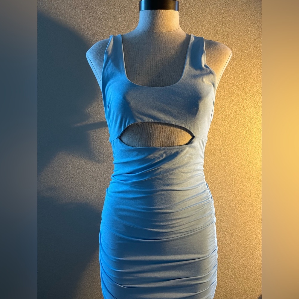 Tiger Mist Light Blue mini dress NWT 💙💙💙 - Picture 2 of 5